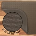 thumbnail image 4 of Anti-Fatigue Kitchen Mat, Mocha, Playa Basketweave Wedge by Chef Gear, 17.5 in. x 60 in., 4 of 8