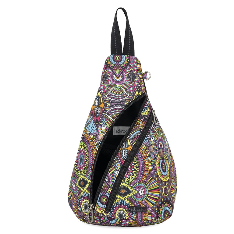 NWOT/ Sakroots On The Go Sling Backpack /Rainbow Wanderlust pattern / Retail $89 Sakroots Sling Backpack - Women main image 4
