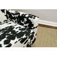 thumbnail image 5 of Fox Hill Trading Emma Armchair, Cowhide Black, 5 of 6