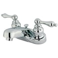 thumbnail image 1 of Kingston Brass KB251AL Robinet de Lavabo à Double Poignée 4 Po, Chromé, 1 of 1