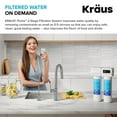 thumbnail image 4 of KRAUS Purita 2-Stage Carbon Block Under-Sink Water Filtration System with Digital Display Monitor, 4 of 17