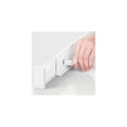 thumbnail image 6 of mDesign Expandable Adjustable Kitchen Drawer Divider, Foam Ends, 8 Pack, White, 6 of 8