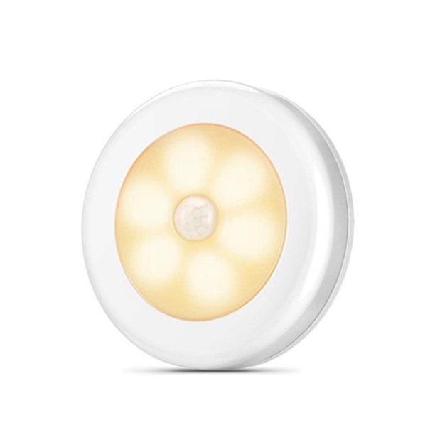Luz nocturna autoadhesiva LED para montaje en pared, Sensor de movimiento para dormitorio infantil, luz nocturna para armario, Kit de iluminación decorativa, accesorios, luz cálida Speravity HA009450-01B