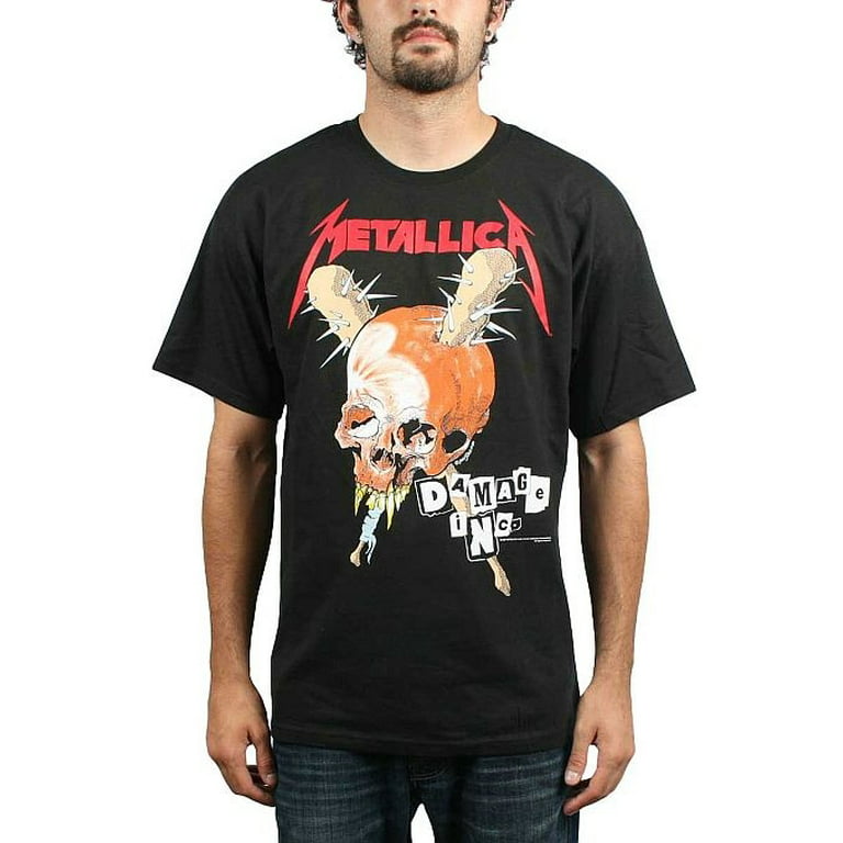Booth tema klud Metallica Damage Inc. Tour Classic T-Shirt - Walmart.com