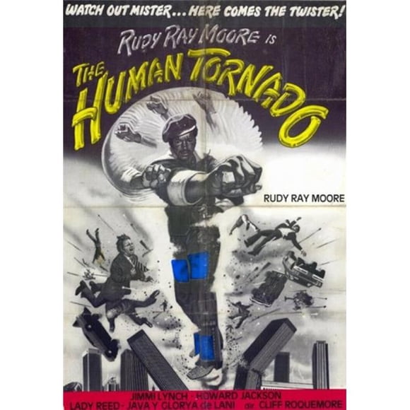 Posterazzi MOV220917 The Human Tornado Movie Poster - 11 x 17 in.
