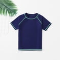 thumbnail image 3 of BFHHFA Boys Athletic Shirt UPF 50+ Quick Dry Short Sleeve Tops Summer Performance Basic Tees for Youth Boys Size 4-12 Years, 3 of 8