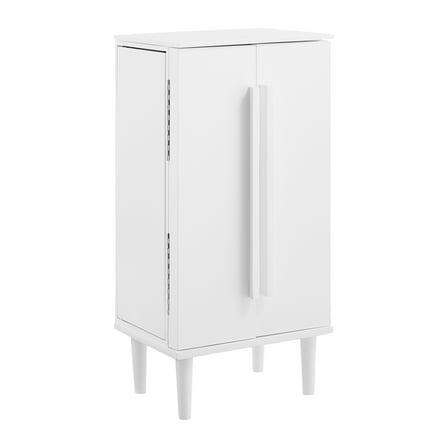 Powell Barjune Jewelry Armoire, White
