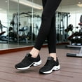 thumbnail image 4 of Women Walking  Shoes Lightweight Casual Sneakers for Gym Travel Work, 4 of 6