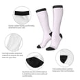 thumbnail image 3 of Xecao Kawaii Cat Paw print thigh-high socks, crafted for both men and women with a stretchy, high-opaque design perfect for daily wear, 3 of 6