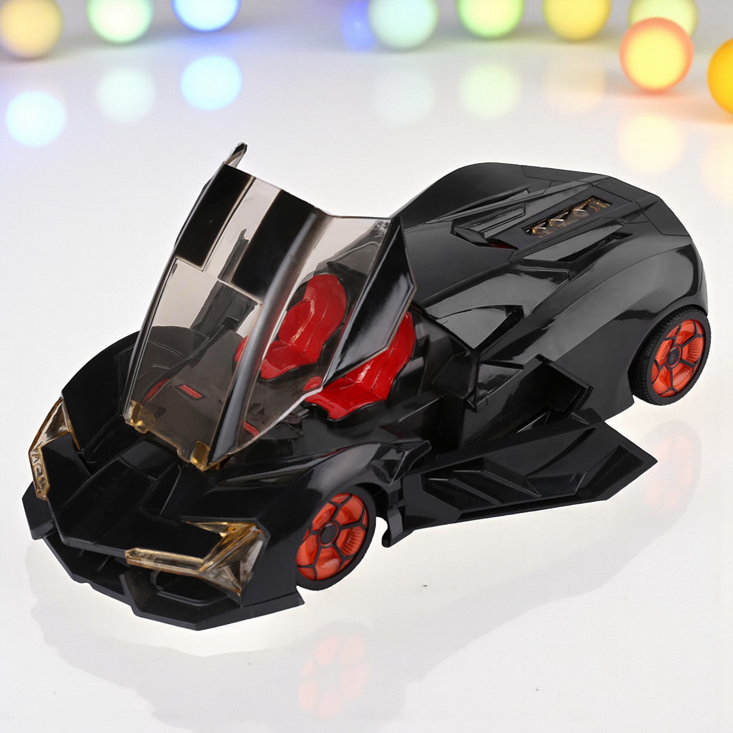 RC Car for Kids – 1:12 Scale Remote Control Racing Car with Lights – Fast Action Toy Gift