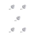 thumbnail image 1 of Inteprter Dispositivo de elevación de asiento de 10 piezas - Práctico soporte de pared antideslizante Práctico y hermoso asiento delantero Type2 NO2, 1 of 6
