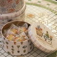 thumbnail image 3 of Vintage Metal Cookie Tin Set of 3 with Lids,Storage Containers for Kitchen Pantry, Gift Giving for Christmas Holidays, Decorative Box for Cookies, Candy, Snacks, Treats, 3 of 14