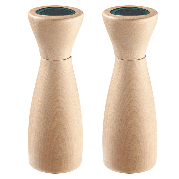 Wooden manual pepper grinder Pepper grinder ceramic grinding core Kitchen spice bottle grinder
