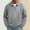 Gray, variant on LYSMORA Men's Collared V Notch Ribbed Knit Sweater Long Sleeve Pullover Top for Daily Commute City Stroll Weekend Casual Outing