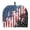 American flag, variant on HELLHERO Dust Proof Tea Cozy Not Easily Deformed Keep Warm Polyester Canvas for Novelty Gift
