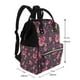 thumbnail image 2 of Easygdp Rose Mix Leopard 2 para Bolsa de Bebé de Gran Capacidad con Múltiples Bolsillos, Bolsa de Pañales para Padres, Bolsa de Viaje Organizada y Elegante, 2 of 6