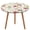 style-3, variant on Floral Colorful Flower Round Fitted Tablecloth with Elastic Edged & Backing, Round Table Cover for Indoor Outdoor Patio Use Fits Tables Up to 40" - 54" Diameter