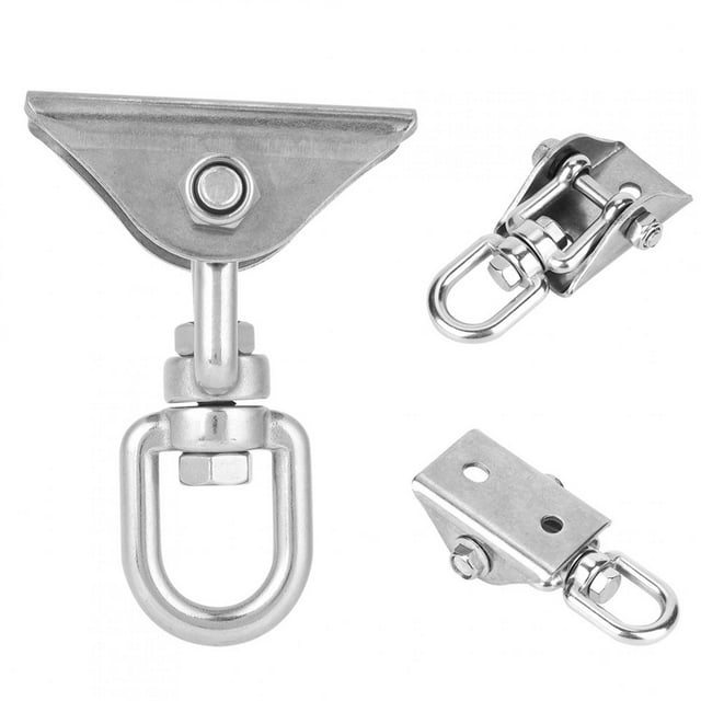 Multi Purpose Stainless Steel Swing Hanger Hook, Hammock Fixed Plate, For Children Adults