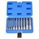 thumbnail image 2 of 10 Piece 4 inch Spline Tip Bit Socket Set M-Type Universal Sleeve M4, 2 of 5