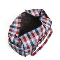 thumbnail image 3 of Vera Bradley Women's Recycled Cotton Large Travel Duffel Bag Patriotic Plaid, 3 of 7