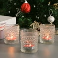 thumbnail image 6 of BlinkLLX 12 Pcs Clear Glass Tea Light Candle Holder, Votive Candle Holders Bulk for Wedding Table Decor & Christmas Thanksgiving（Clear,12pcs）, 6 of 9