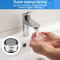 thumbnail image 5 of Pack M24 Faucet Aerator 24mm Male Faucet Aerator Metal Insert Faucet Diffuser Faucet Flow Restrictor with Rubber Gasket for Kitchen Sink, Bathroom, Restaurant, Public (Silver), 5 of 5