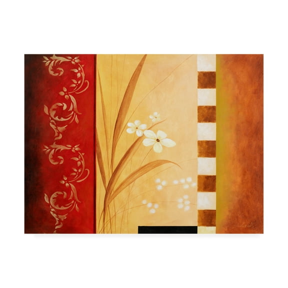 Trademark Fine Art 'White On Panels 1' Canvas Art by Pablo Esteban