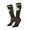 3 Black, variant on Women Crew Soft Moisture-wicking Socks Western Desert Skull Cowboy Pattern Design Cotton Socks, One Size fit All