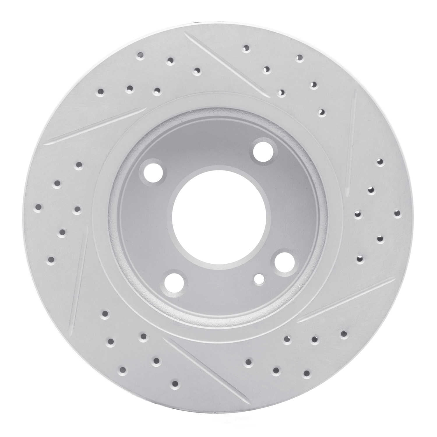 Dynamic Friction Company 830-54063L DFC Geoperformance Rotor - Drilled and Slotted