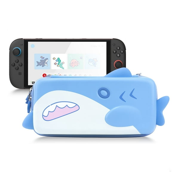 GeekShare Shark Carrying Case for Nintendo Switch 2(2025) Portable Bag for NS2 Console & Accessories