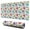Colorful Dinosaurs Birthday, variant on Long Mouse Pads for Desk,Colorful Dinosaurs Cacti Pattern Desk Mats on Top Of Desks, Desk Mouse Pad Extra Large with 3mm Non-Slip Base and Stitched Edge for Gaming,Office,Work,Home 31.5"x11.8"