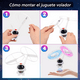 thumbnail image 3 of Astronauta Drone Helicóptero De Mano Juguete Para Niños blanco, 3 of 5