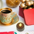 thumbnail image 4 of HLONK Candle Light Flickering Tea Lights LED Black Candles Lamp Tealight Battery Small, 4 of 6