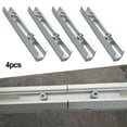 thumbnail image 6 of Ana 4x Profile Connector PV Rail Solar 14cm Aluminum Rail Connector with Screws, 6 of 8