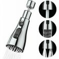 thumbnail image 4 of 360 Degree Rotating Kitchen Faucet with 3 Spray Modes, Universal Adapter for All Faucets, 4 of 4