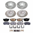 thumbnail image 2 of PowerStop Front and Rear Semi-Coated Rotor and Low-Dust Ceramic Brake Pad Kit SC166, 2 of 3