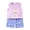 Purple, variant on Myshe Baby Boy Girls Toddler Summer Outfit Short Sleeve T-shirt Elastic Waist Shorts 2 Piece Short Set Summer Outfits For 18-24 Months 2t 3t 4t 5t 6t Summer Outfits kids,White,9-18 Months