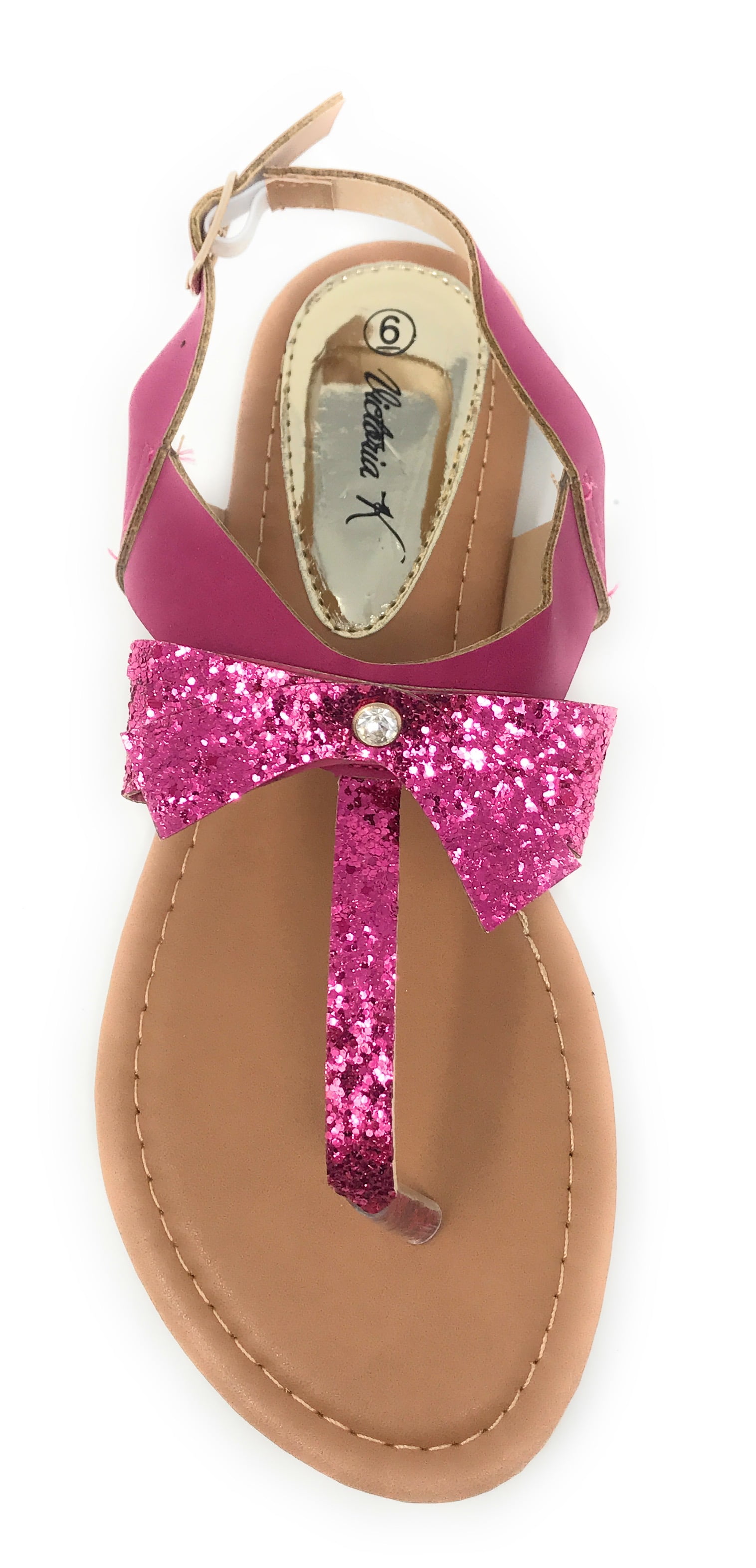 Victoria K T-Strap Bow Sandal