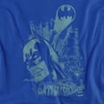 thumbnail image 2 of Batman Gritted Teeth Women's T Shirt, Royal, Medium, 2 of 6