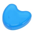 thumbnail image 1 of Unique Bargains 1 Pc Braces Box Heart Braces Storage Box Clear Blue, 1 of 5