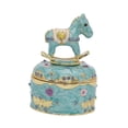 thumbnail image 3 of Mini Caja de Baratijas Fernando Organizador de Joyas Figura de Caballo Azul, 3 of 8