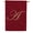 Letter A, variant on America Forever Monogram X House Flag, 28 x 40 inch Double Sided, Personalized Initial Flag, Burgundy Gold Letter Banner
