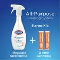Clorox AllPurpose Cleaning System Spray Bottle and 2 Refill Cartridges
