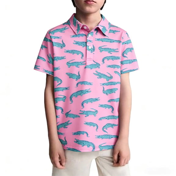 SUYIDA Cool Graphic Print Short Sleeve Crew Neck T-Shirts for Boys Youth Soft Casual Comfortable Daily Wear Tees Multicolour,13-14 Years