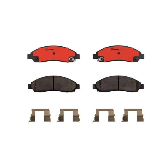 Brembo P34005N NAO BRAKE PADS Fits select: 2004-2008 CHEVROLET COLORADO, 2004-2008 GMC CANYON