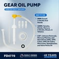 thumbnail image 2 of Five Oceans Gear Oil Pump for Standard Quart Bottles and Gallon Bottles, 8cc Per Pump Stroke - Includes 3/8-Inch, 8mm and 10mm Adapters, Fits Most Marine Boat Outboard and Sterndrives Motors - FO4770, 2 of 7
