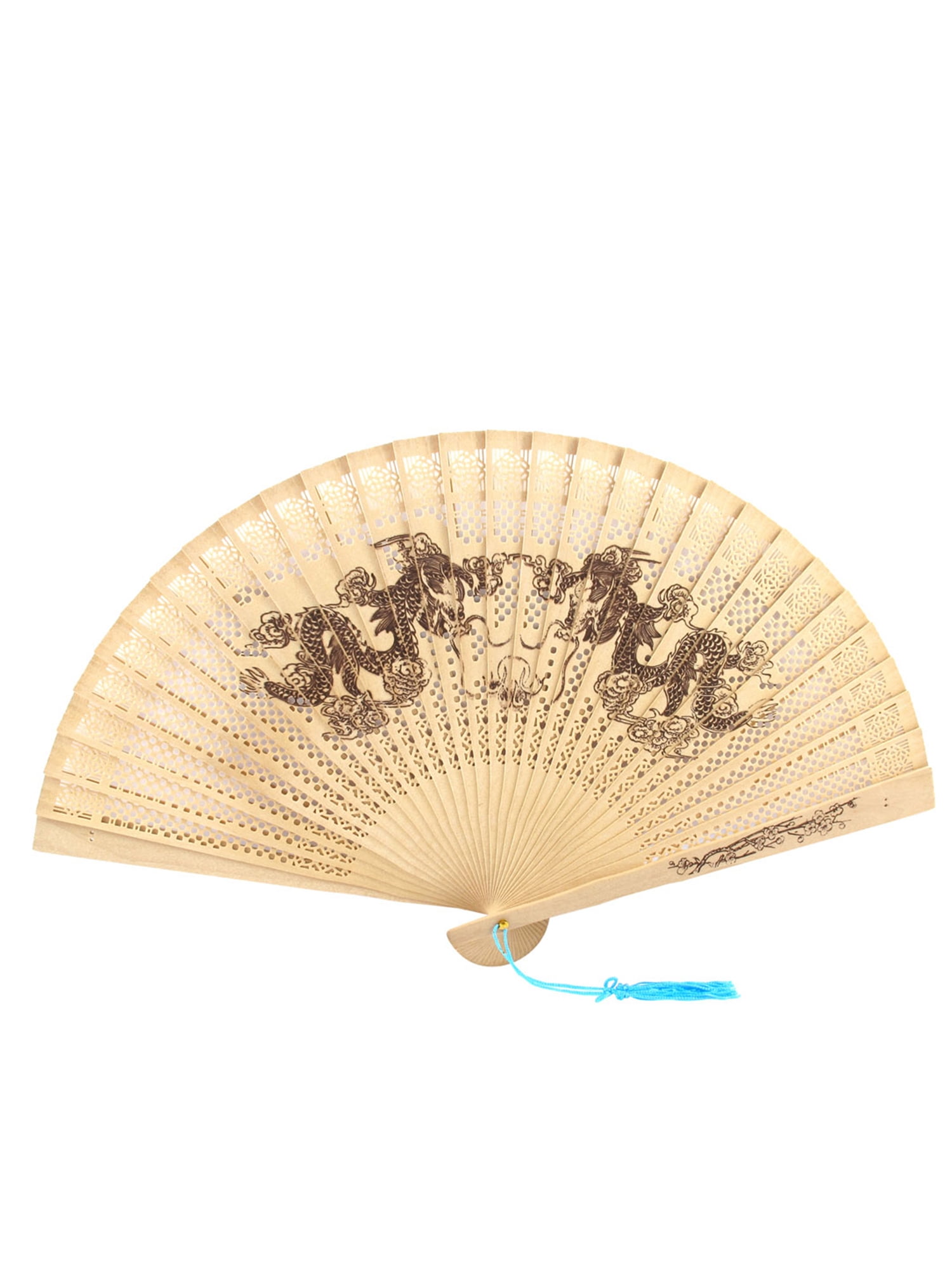 wooden folding fan