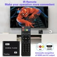 thumbnail image 4 of Reproductor multimedia HDMI, reproductor multimedia digital 4K Ultra HD, compatible con unidad USB, tarjeta SD, salida 4K a 30 Hz, decodificación H.265/H.264/AVC MP4/MKV/MP3/TS/Rmvb/Mov/JPG, 4 of 8