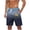 A Navy, variant on Man Shorts for Men Man Shorts for Men Short De Hombre Mens Casual Shorts Men Casual Fashion Print Shorts With Pockets Elastic Waist Beach Pants Black XL