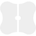 thumbnail image 4 of 16"OD x 2"ID x 5 1/2"C x 1"P Luna Architectural Grade PVC Contemporary Ceiling Medallion, Two Piece, 4 of 11